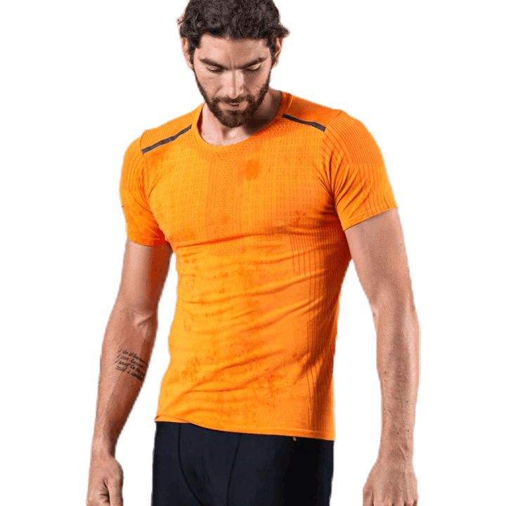 Tech Pack Seamless Top Orange