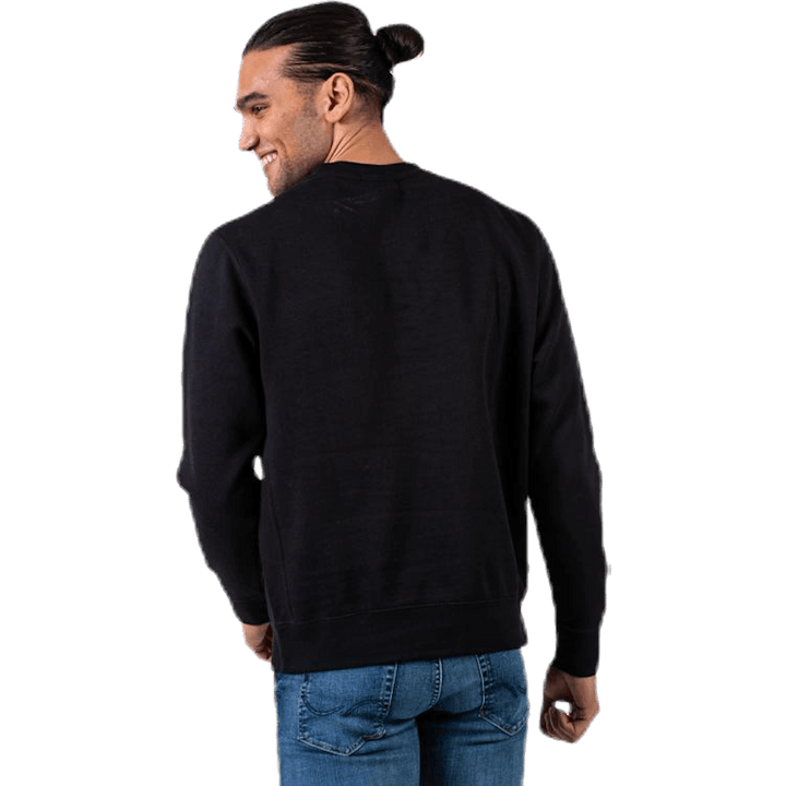 JDI Crew Fleece Black