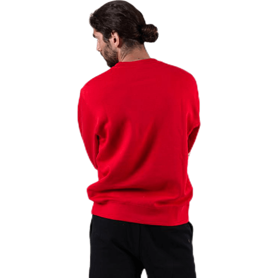 JDI Crew Fleece Red