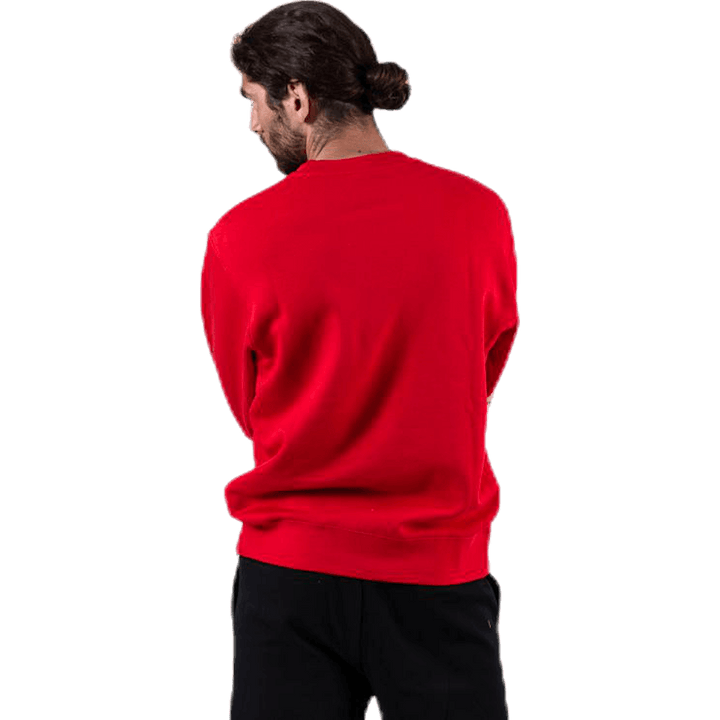 JDI Crew Fleece Red