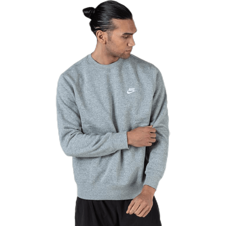 Sportswear Club Fleece Crew DK GREY HEATHER/WHITE
