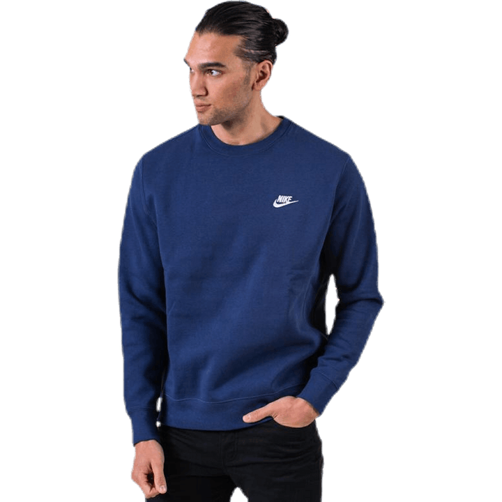 Roupa desportiva Club Fleece Crew NÉVOA NOITE/BRANCO