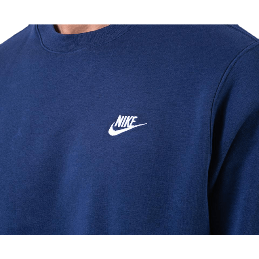 Roupa desportiva Club Fleece Crew NÉVOA NOITE/BRANCO