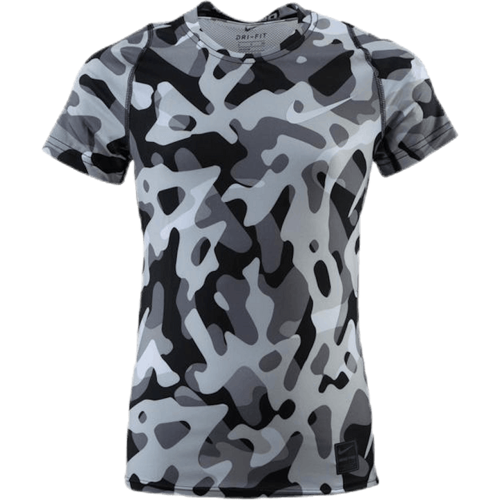 Junior Pro Fitted SS AOP Patterned/Grey