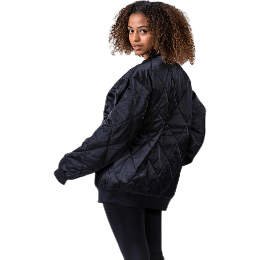 Nsw Satin Jacket White/Black