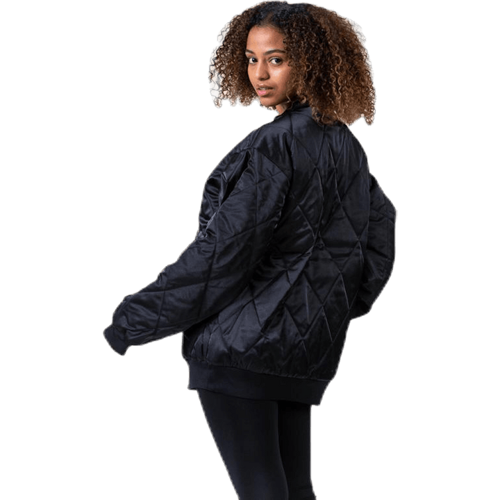 Nsw Satin Jacket White/Black