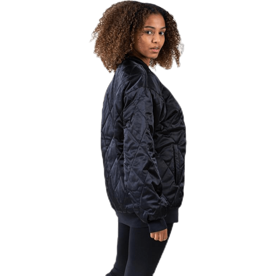 Nsw Satin Jacket White/Black