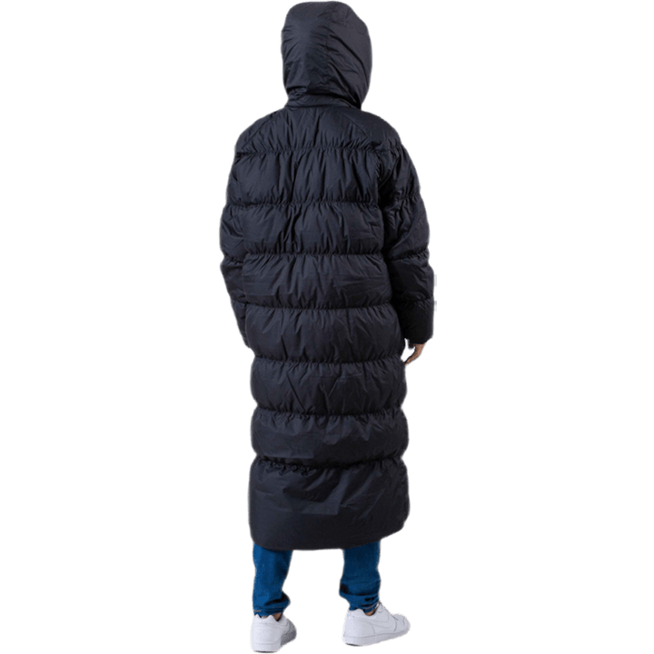 Nsw Down Jacket Long Parka White/Black