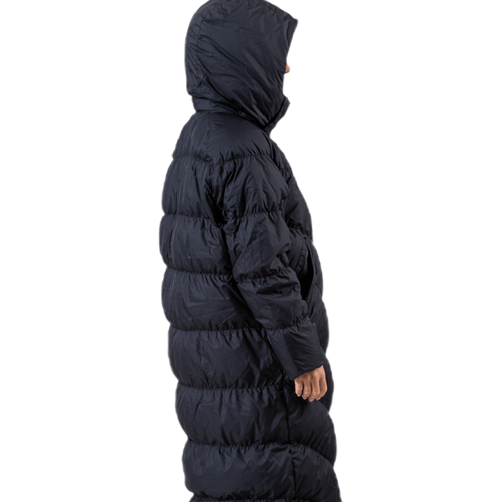 Nsw Down Jacket Long Parka White/Black