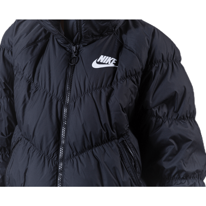 Nsw Down Jacket Long Parka White/Black