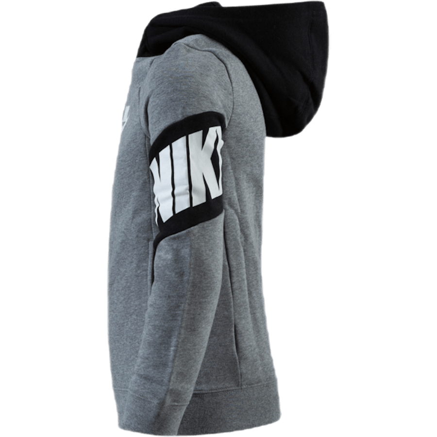 Jr Core Amplify Front Zip Black/Grey