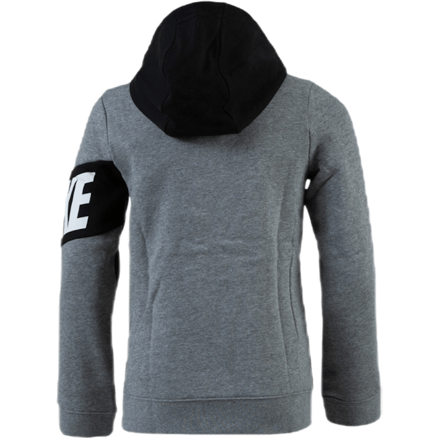 Jr Core Amplify Front Zip Black/Grey