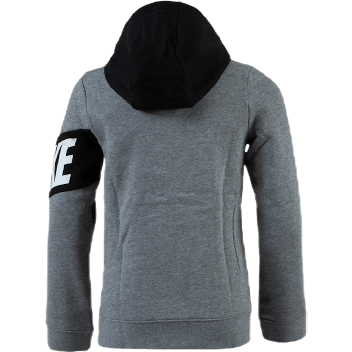 Jr Core Amplify Front Zip Black/Grey