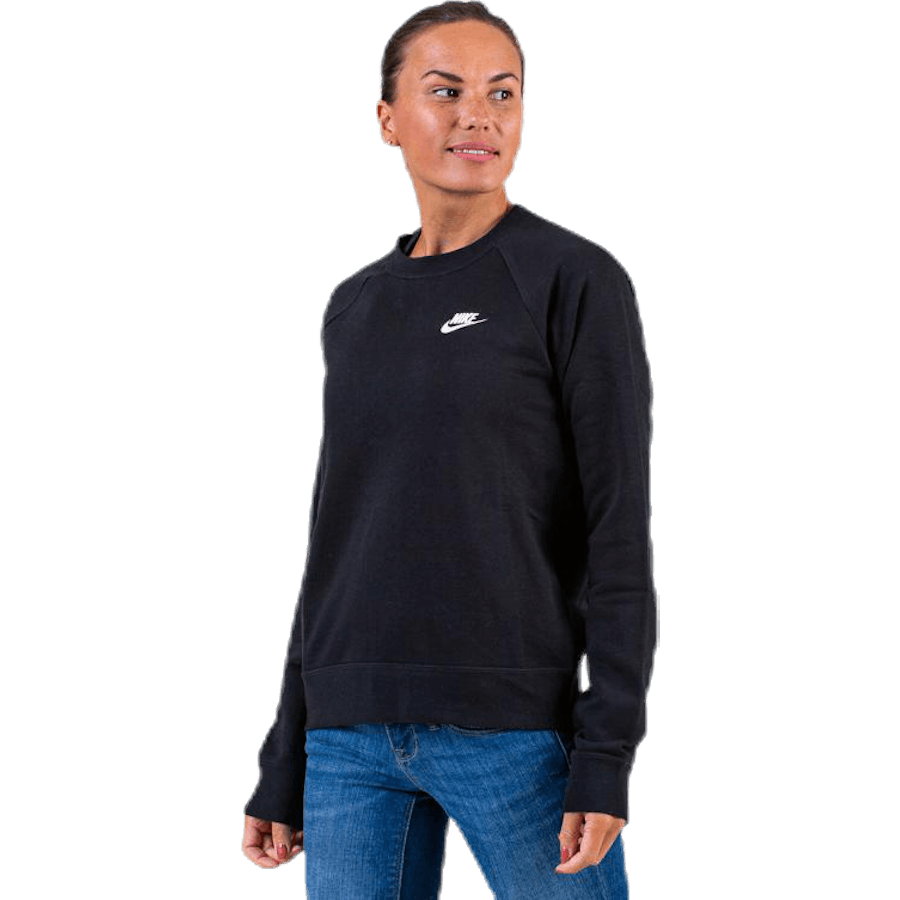 Nsw Essential Crew Flc White/Black