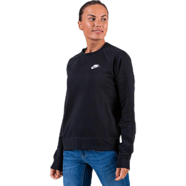 Nsw Essential Crew Flc White/Black