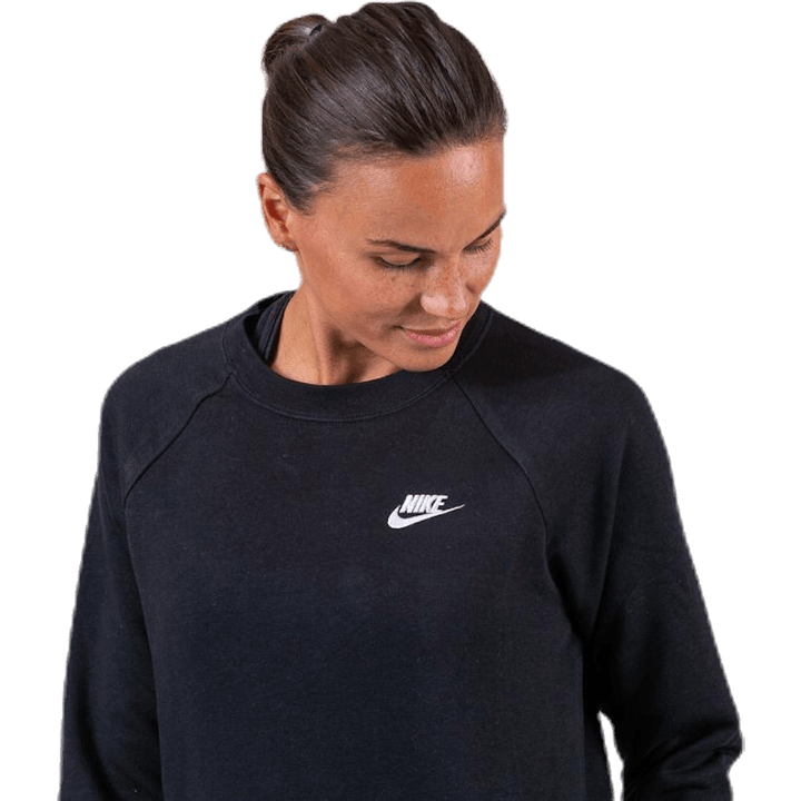 Nsw Essential Crew Flc White/Black