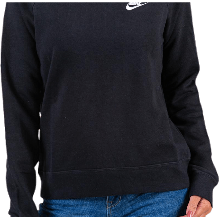 Nsw Essential Crew Flc White/Black