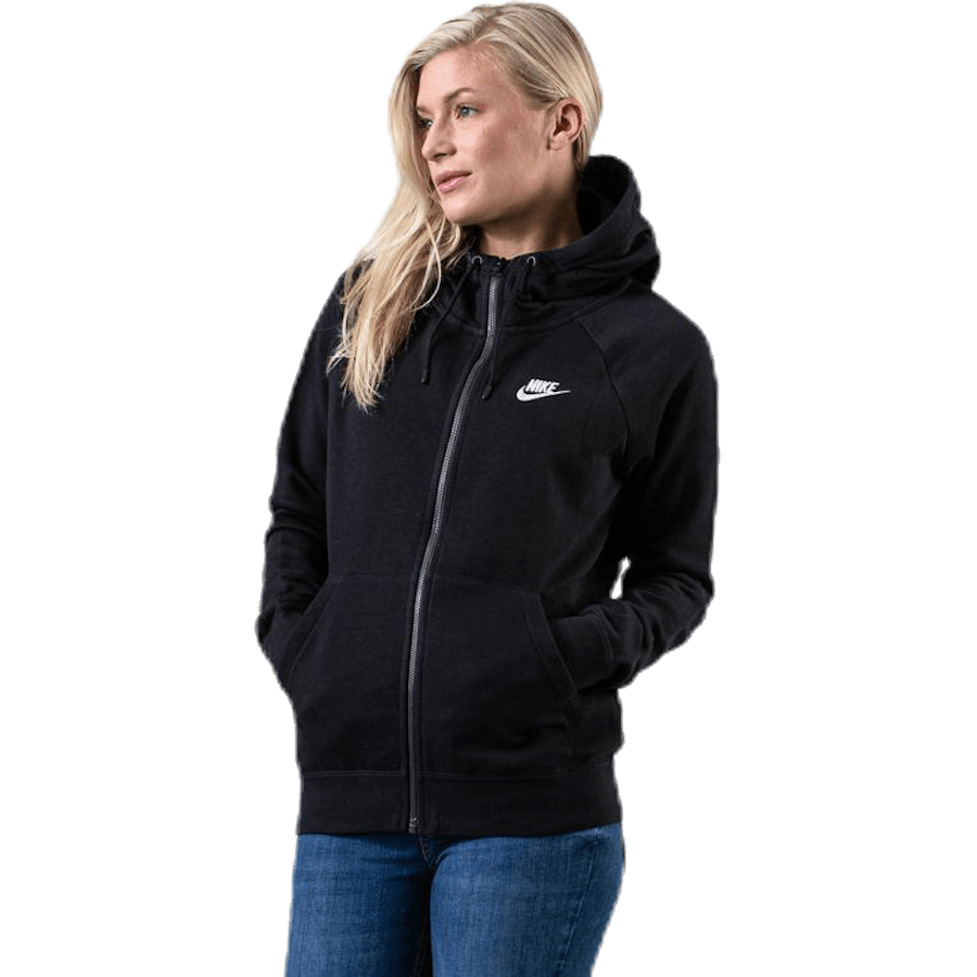 Nsw Essential Zip Hoodie White/Black