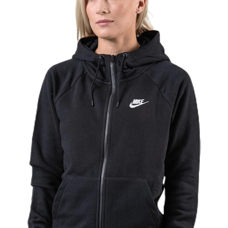 Nsw Essential Zip Hoodie White/Black