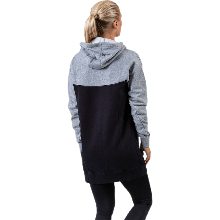 Nsw Hoodie Dress Black/Grey