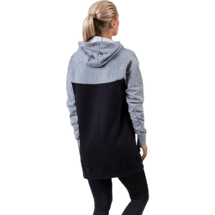 Nsw Hoodie Dress Black/Grey