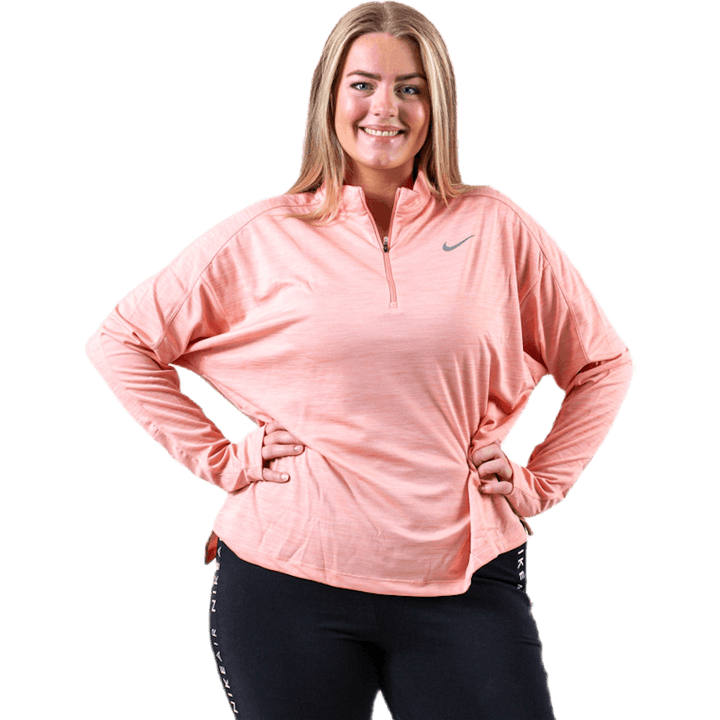Pacer Top Half Zip Plus Pink