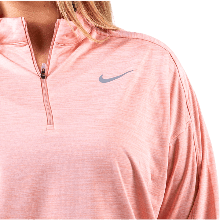 Pacer Top Half Zip Plus Pink