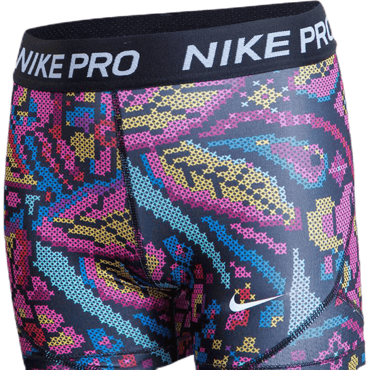 Girls Boy Short Print Femme Black