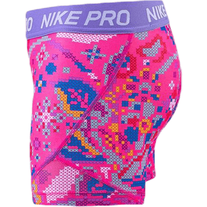 Girls Boy Short Print Femme Pink