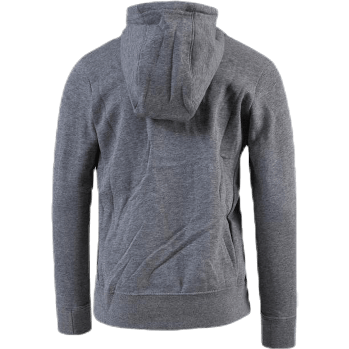 Pull à grand logo pour fille gris