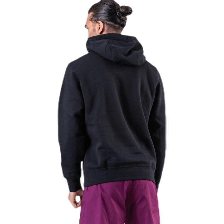 Sportswear Club Fleece Pullover Hoodie BLACK/BLACK/WHITE