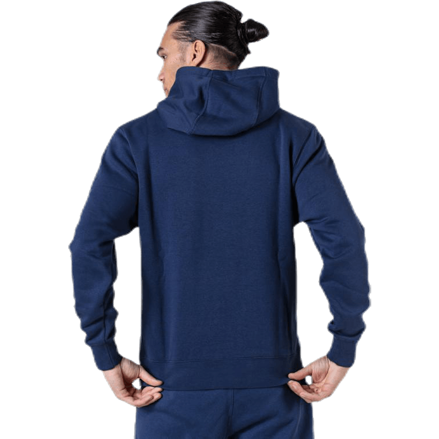 Sportswear Club Fleece Pullover Hoodie MIDNIGHT NAVY/MIDNIGHT NAVY/WHITE