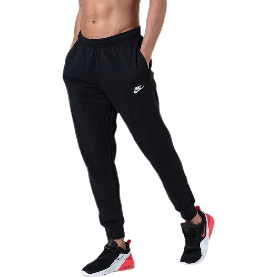 Sportswear Club Men's Joggers BLACK/BLACK/WHITE