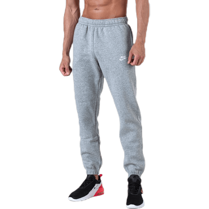 Sportswear Club Fleece Men's Pants DK GREY HEATHER/MATTE SILVER/WHITE