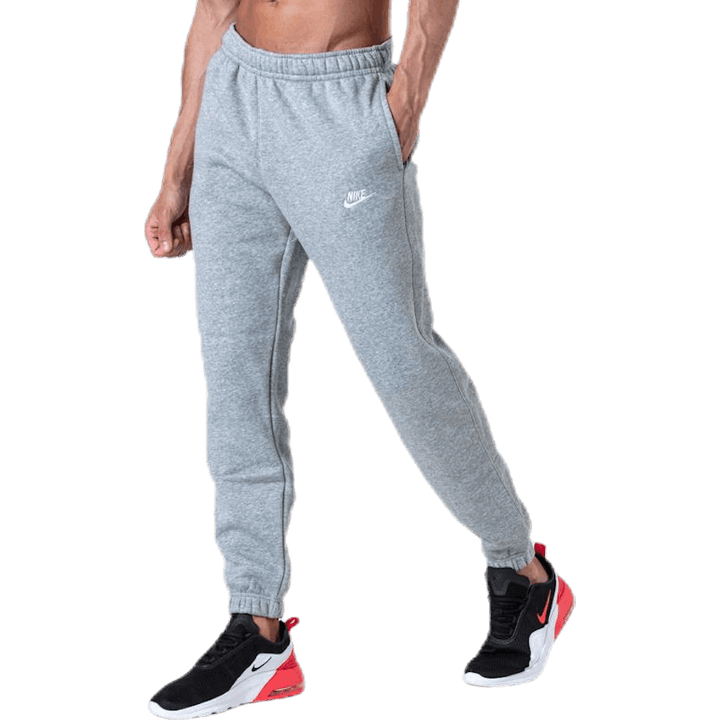 Sportswear Club Fleece Men's Pants DK GREY HEATHER/MATTE SILVER/WHITE