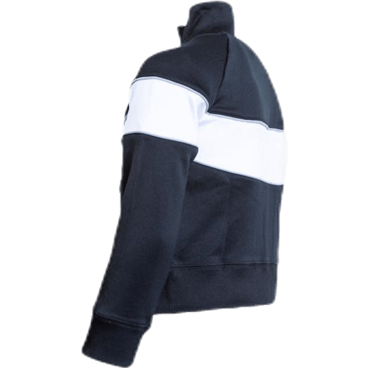 Girls Heritage Front Zip White/Black