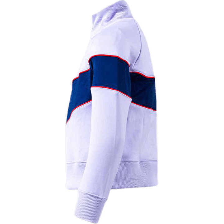 Girls Heritage Front Zip Purple
