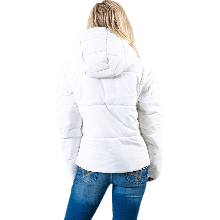 Nsw Padded Hood Jacket White