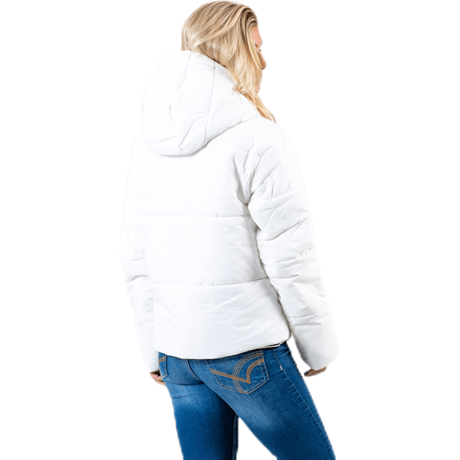 Nsw Padded Hood Jacket White