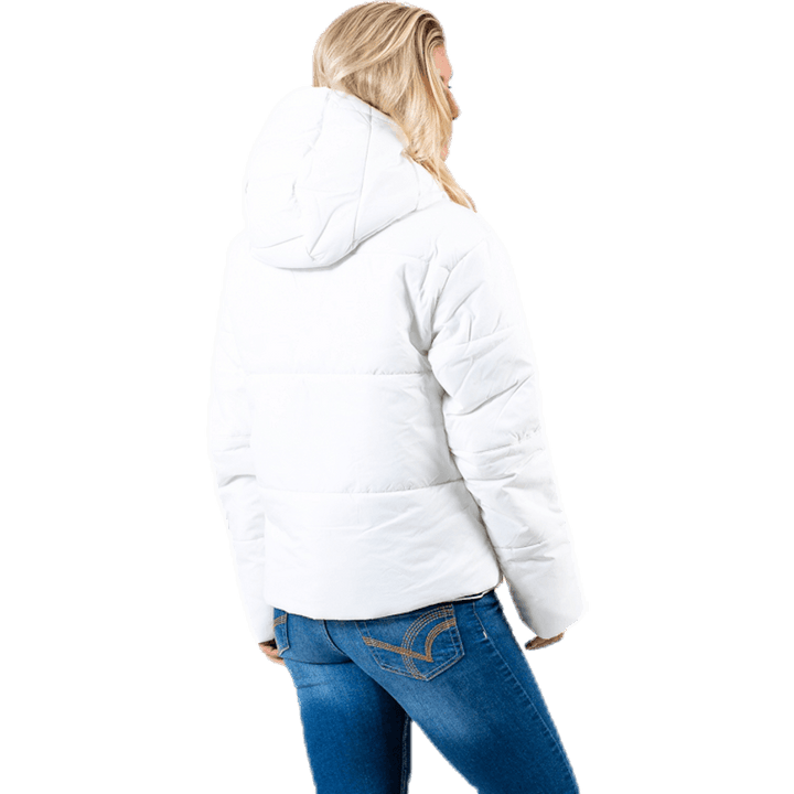 Nsw Padded Hood Jacket White