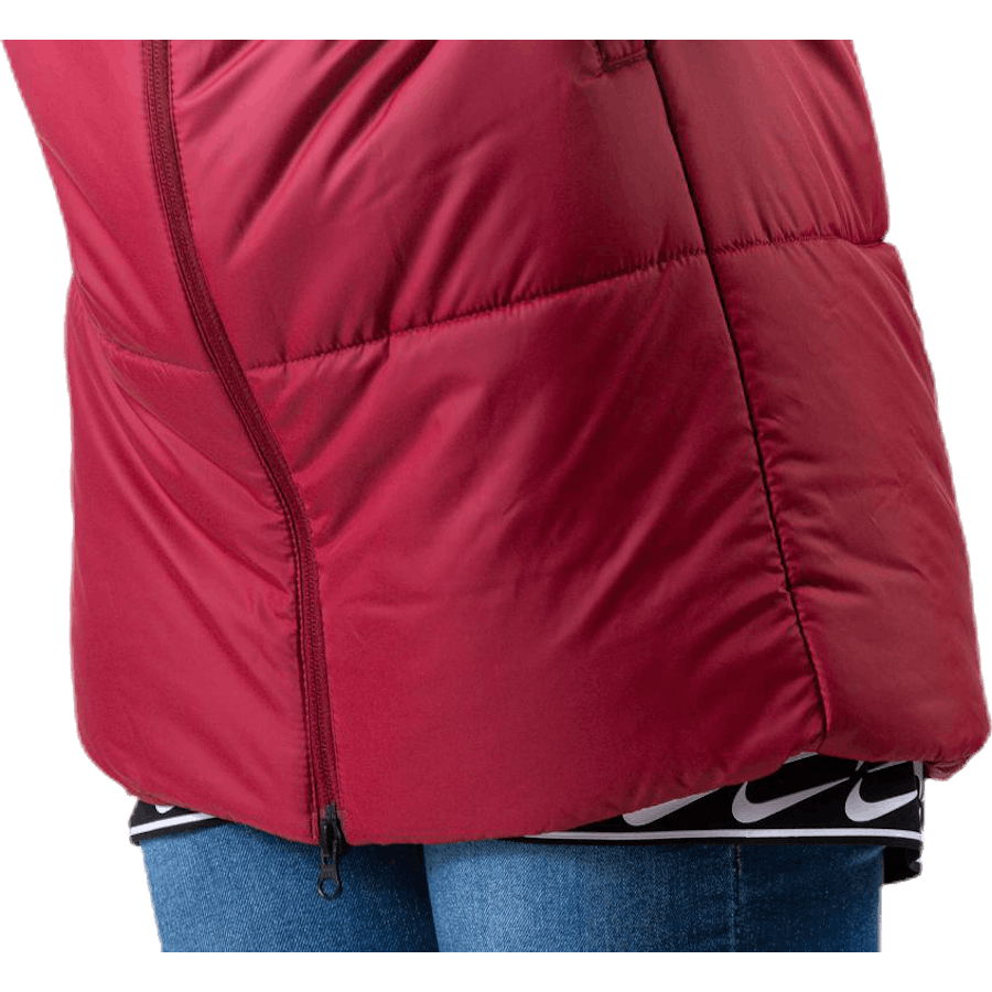 Nsw Padded Parka White/Red