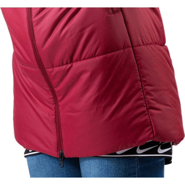 Nsw Padded Parka White/Red