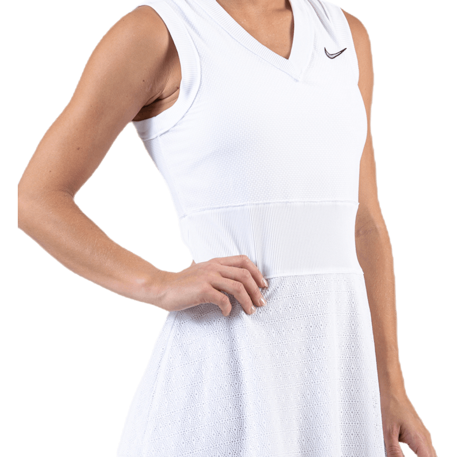 Court Slam Dress Vit/Svart