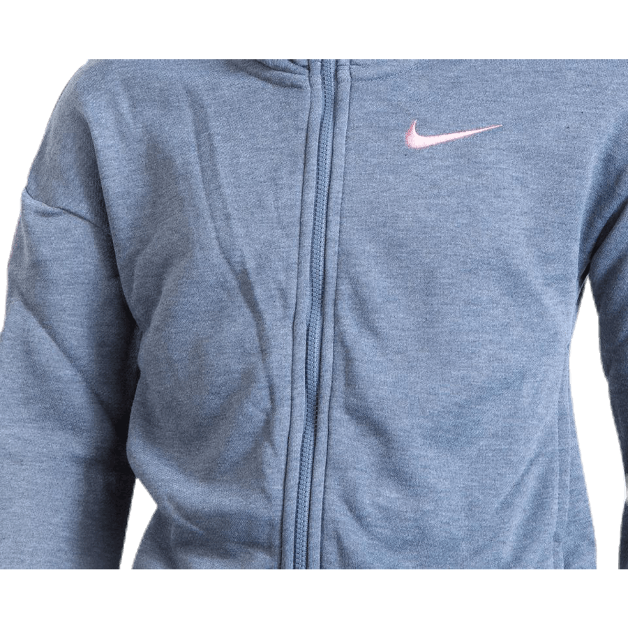 Girls Studio Zip Hoodie Grey