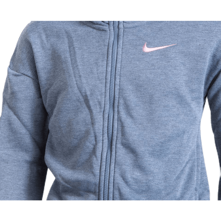 Girls Studio Zip Hoodie Grey