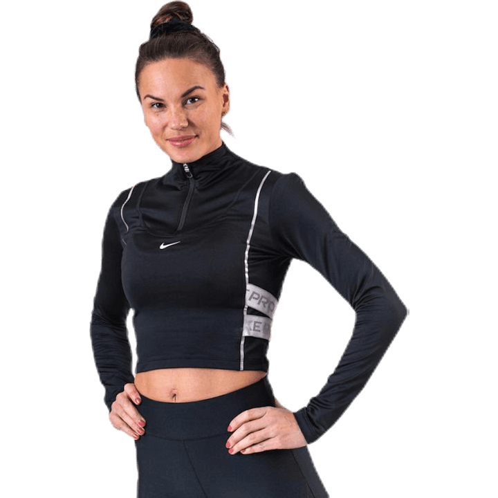 Pro HyperWarm Half-Zip Black/Silver