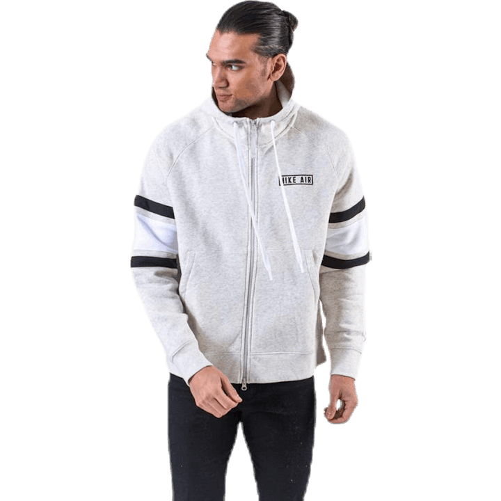 Air Hoodie Vit/Grå