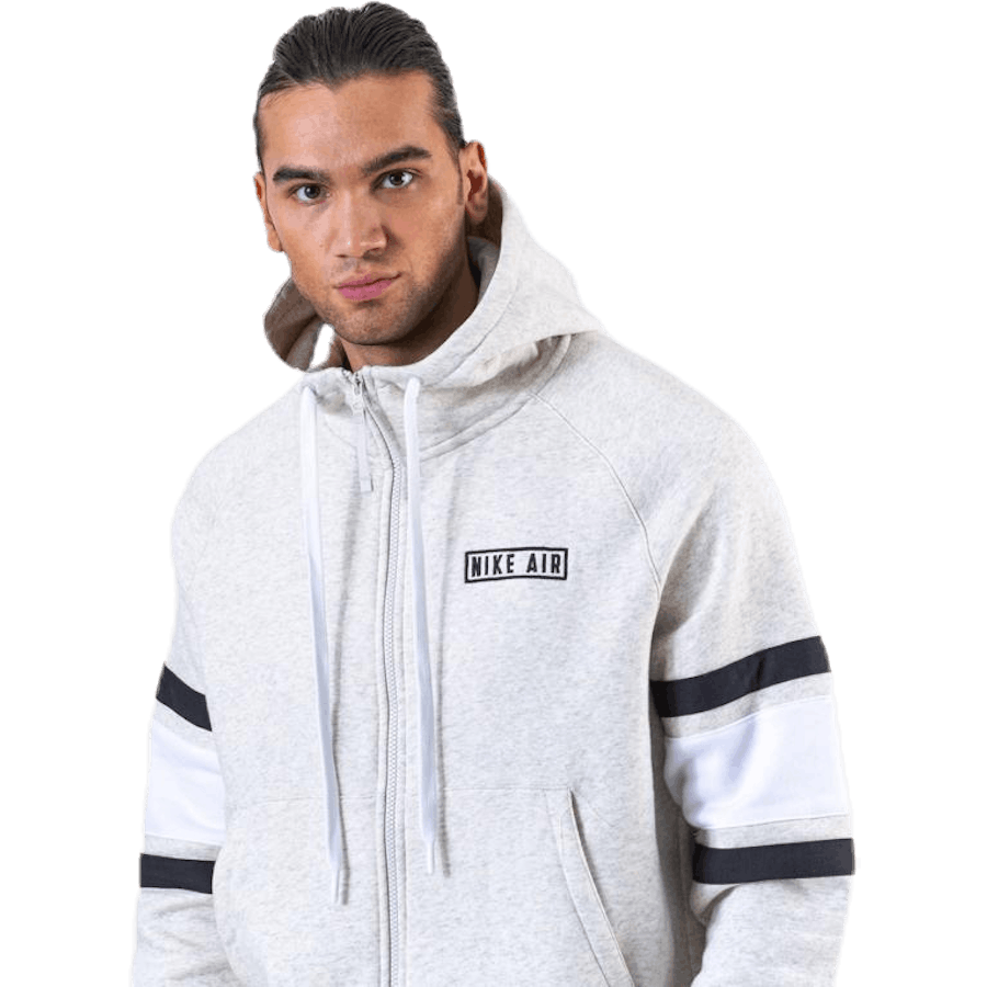 Air Hoodie Vit/Grå