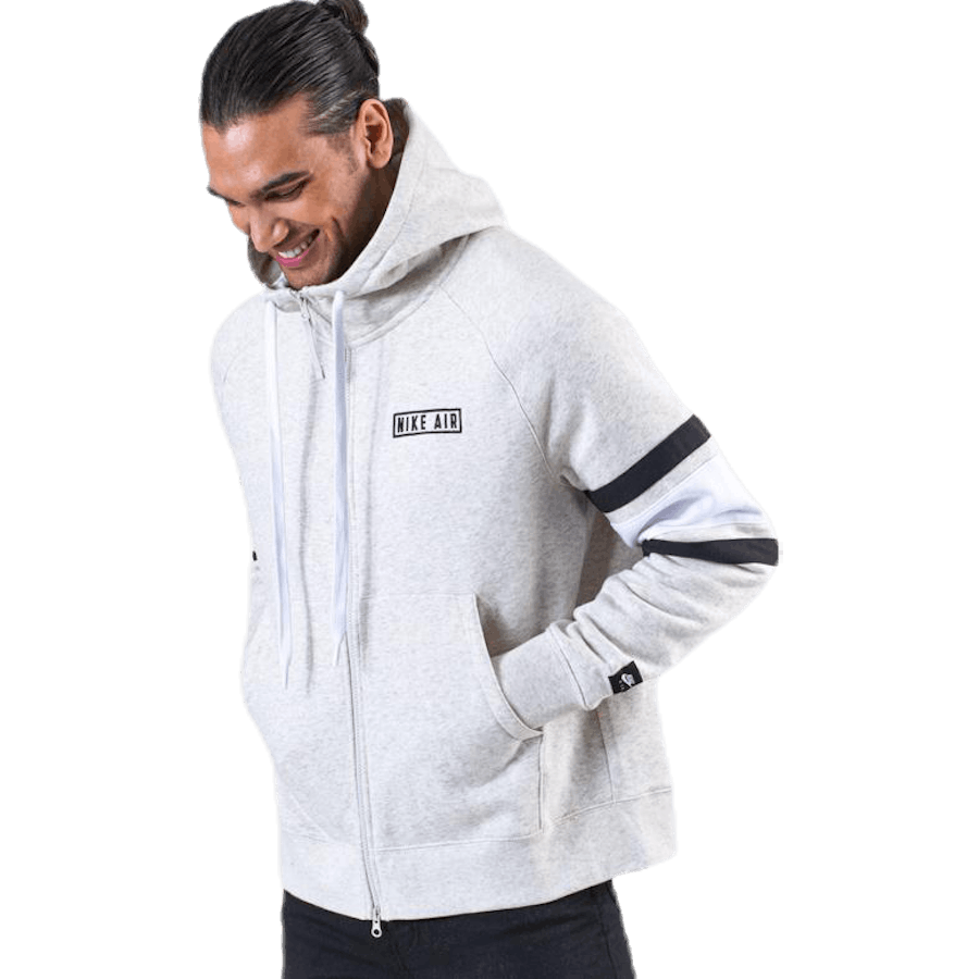 Air Hoodie Vit/Grå