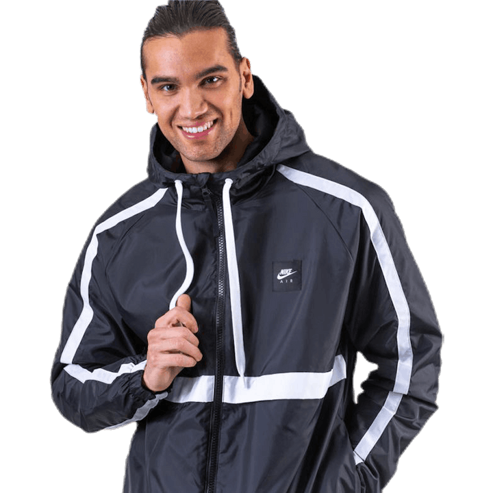 Air Jacket Woven White/Black